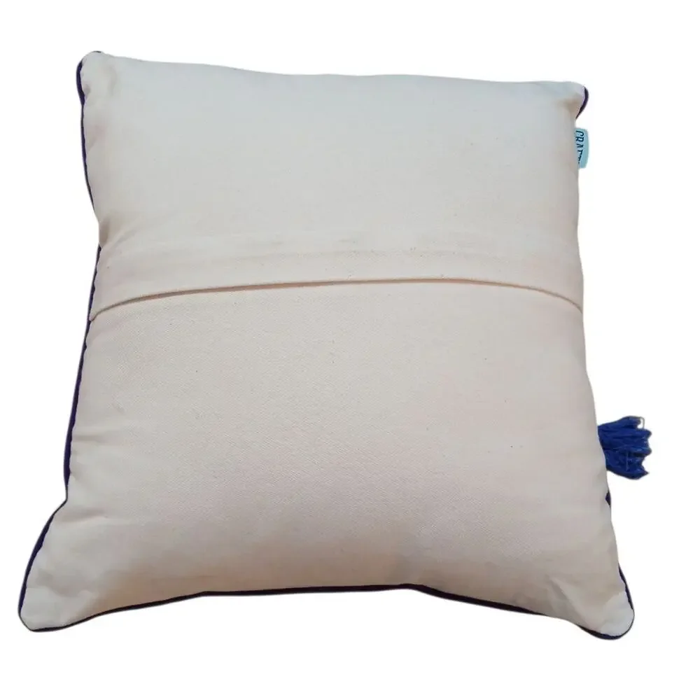 Neema Crafts Purple Teal Hippo Hippopotamus Handmade Throw‎ Pillow 14